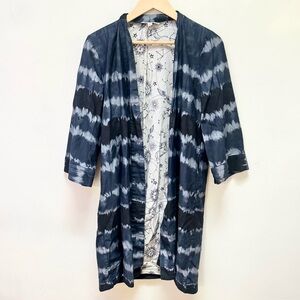 Johnny Was Celestial Edit Indigo Wave Kimono
